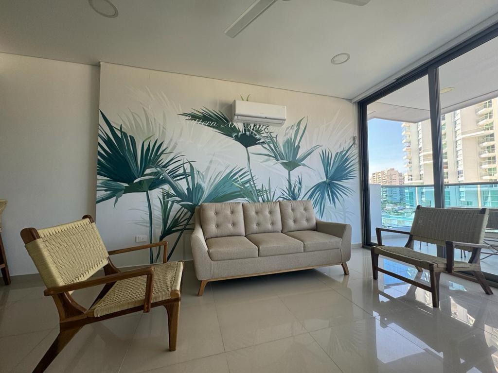 Samaria Club De Playa By Santa Marta Playa Resort, Preciosos Apartamentos En El Sector Exclusivo De Pozos Colorados Quarto foto